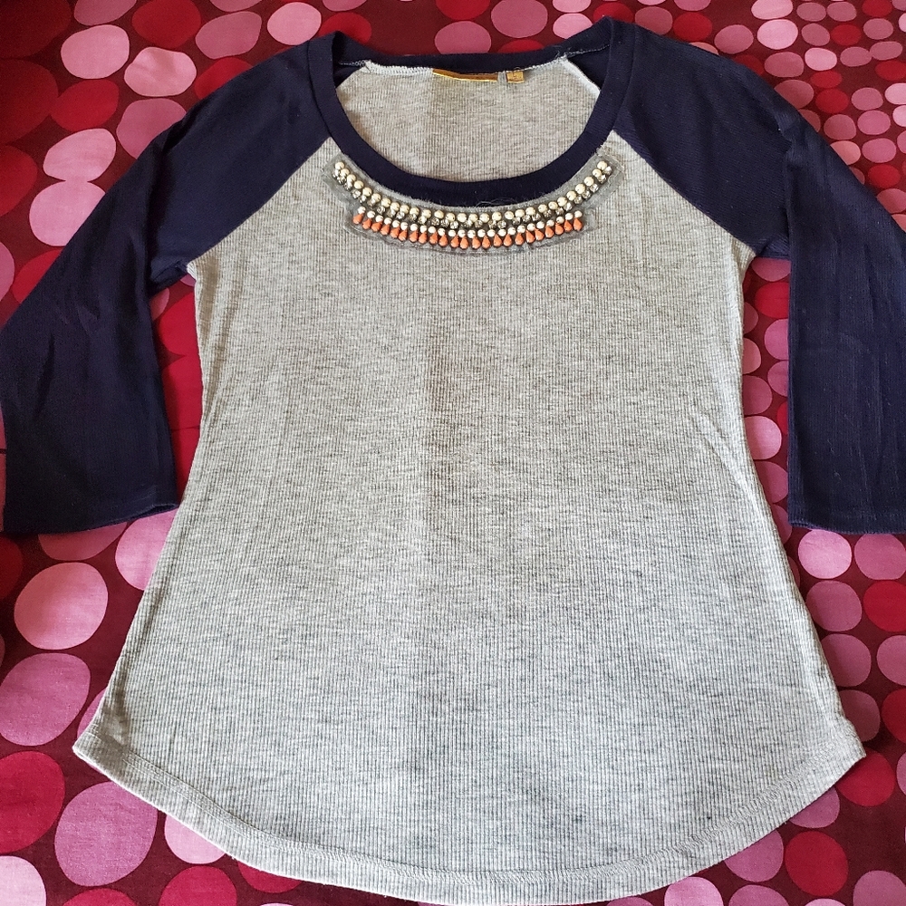 Princess Vera Wang 3/4 Sleeve Shirt